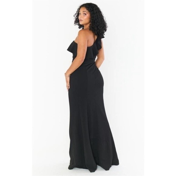 NWT Show Me Your Mumu Florentine Maxi Dress Black Stretch Size Small - Picture 4 of 7